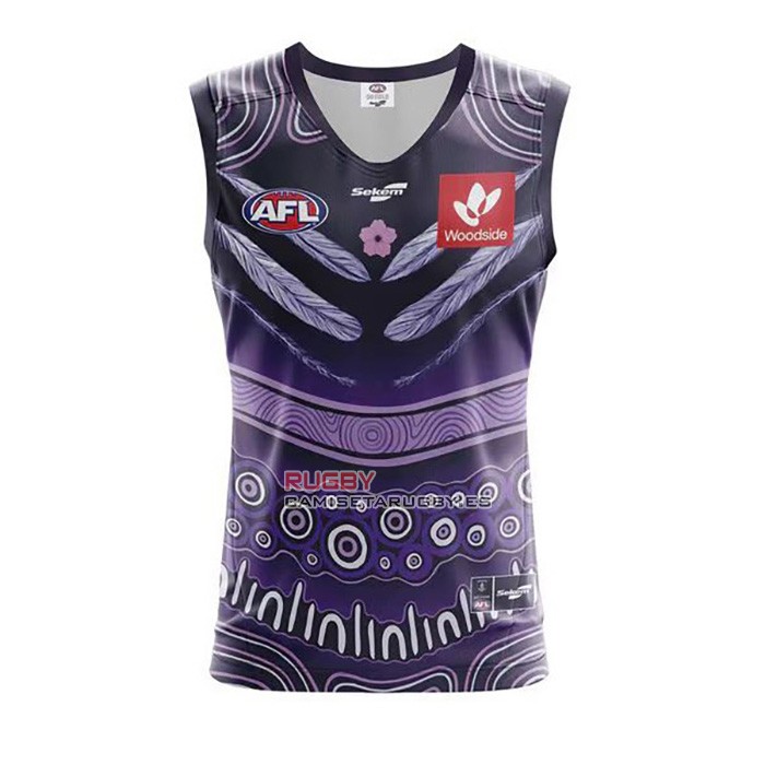 Camiseta Fremantle Dockers AFL 2022 Indigena